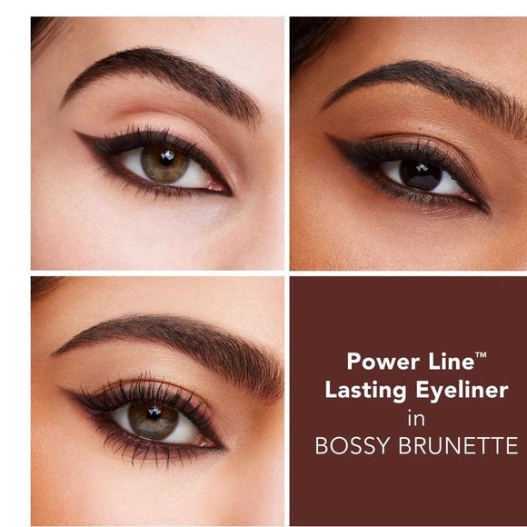 NEW Buxom POWER LINE™ LASTING EYELINER in bossy brunette - Picture 3 of 5